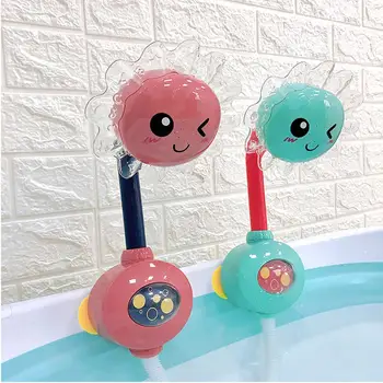 

Baby Bath Toy Cartoon Sunflower Water Spraying Shower Pool Kids Water Toy Fun Cute Kid Play Water Children Bathroom Bathing Toys