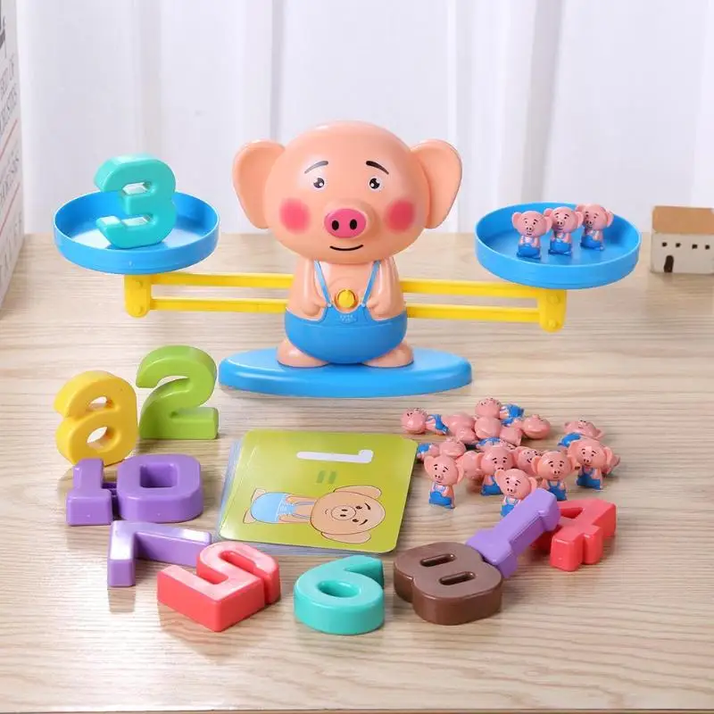 Математическая игра балансировочная игрушка обезьяна цифровая цифры