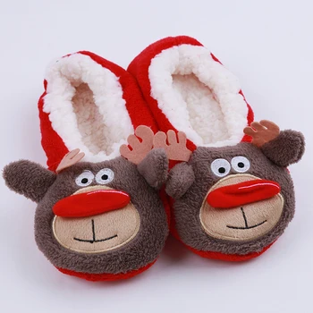 

Ladies slippers Soft Sole Women Indoor Floor Slippers Shoes Christmas Cartoon Animal Shape Home Slippers Winter home