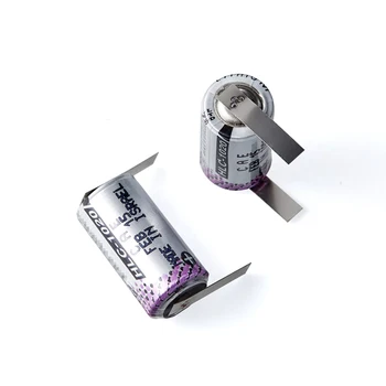 

2PCS New HLC-1020 Tracking Automotive Industrial Automation Battery 3.6V Lithium Rechargeable Battery for TADIRAN Made in Israel