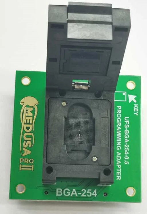 Адаптер Medusa Pro II UFS BGA 254 Socket 254|Детали устройств связи| |