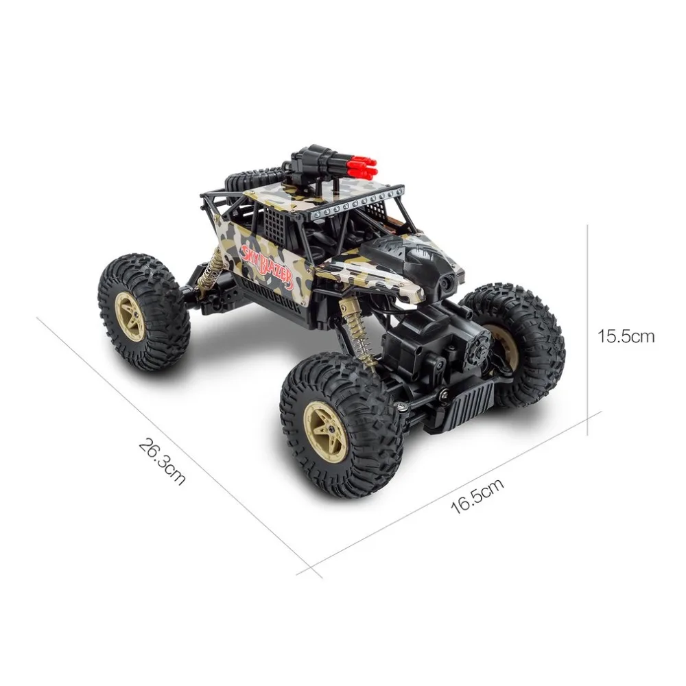 18428-A 1/18 2,4 ГГц 4WD RC машина с ракетной установкой с 0.3MP Wifi FPV камера внедорожный гусеничный в режиме реального времени для детей игрушка подарок