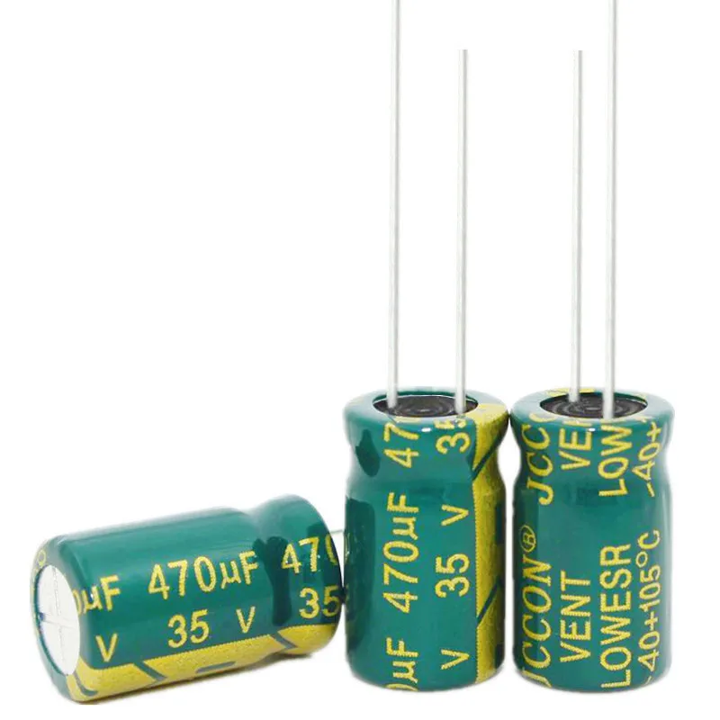 100PCS 470UF 35V 35V470UF Aluminum Electrolytic Capacitor high-frequency 10X17MM electrolytic capacitor aluminum capacitor aluminum electrolytic capacitor