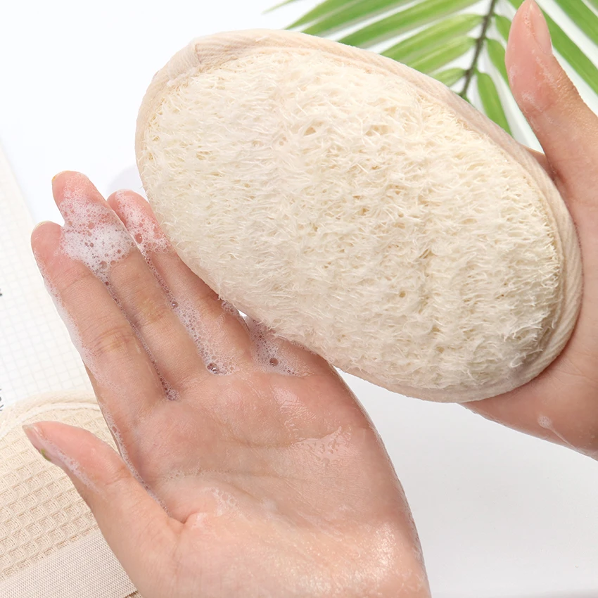 Esponja para el cuerpo para la ducha, esponja para el cuerpo para la ducha, cepillo de masaje para la piel, accesorios para lavado, 1 unidad