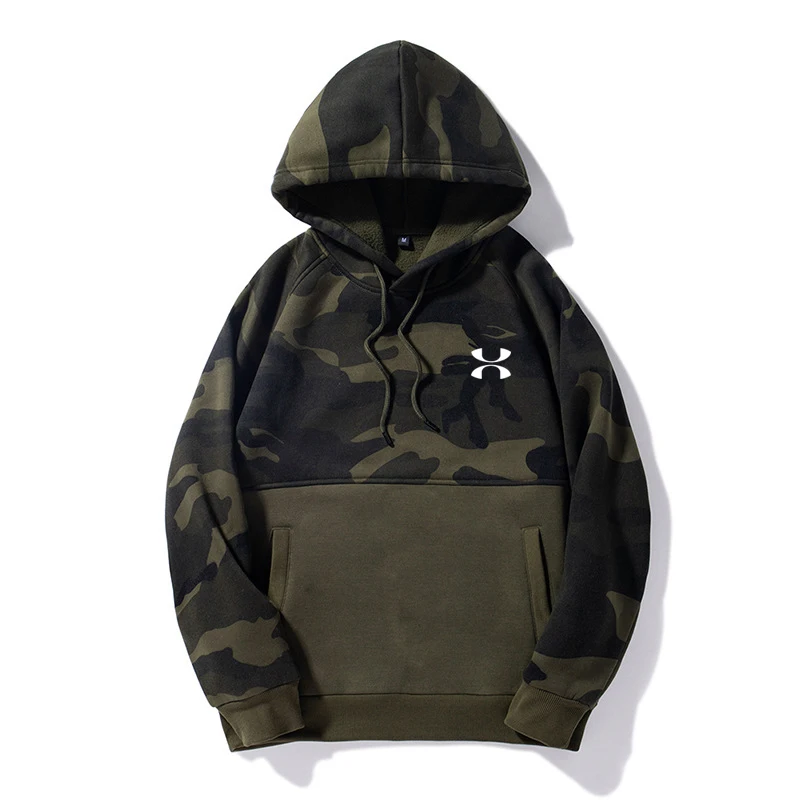 

Men 2020 New Fashion Sweatshirt Male Long Sleeve Camouflage Patchwork Hoodies Casual Hoodies Tracksuits Sweatshirts Mens Hoodies