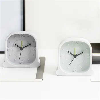 

New Jordan Judy Fashion Silicone Creative Simple Electronic Clock Silent Bedroom Bedside Multifunction Electronic Clock #2