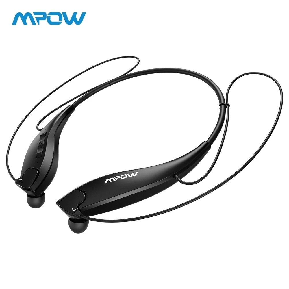 

Original Mpow Jaws 5Gen Bluetooth 5.0 Headphones With Mic Crystal Clear 18H Ultra Long Battery Life HiFi Stereo Sport Headphones