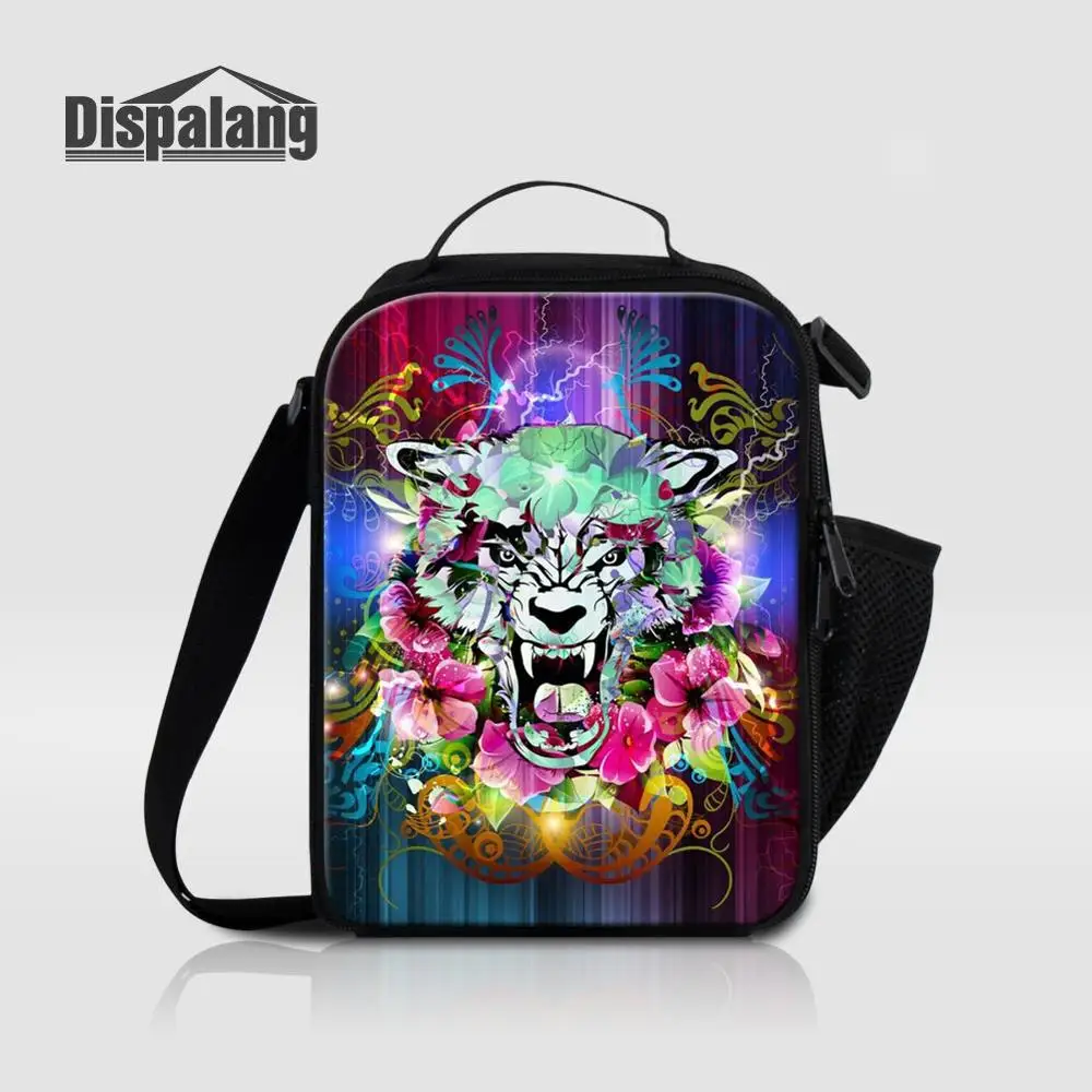 Lunch Bag06 При индивидуальном заказе череп экспрессия, мешки для обеда с Для мужчин прохладный Портативный Еда Пикник охлаждающая сумка; сумка на плечо; для ланча коробка для школы - Цвет: Lunch Bag06