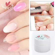 Gelfavor гель для наращивания ногтей строительный маникюрный набор праймер основа Топ гель Полупостоянный УФ-гель для ногтей геллак живопись