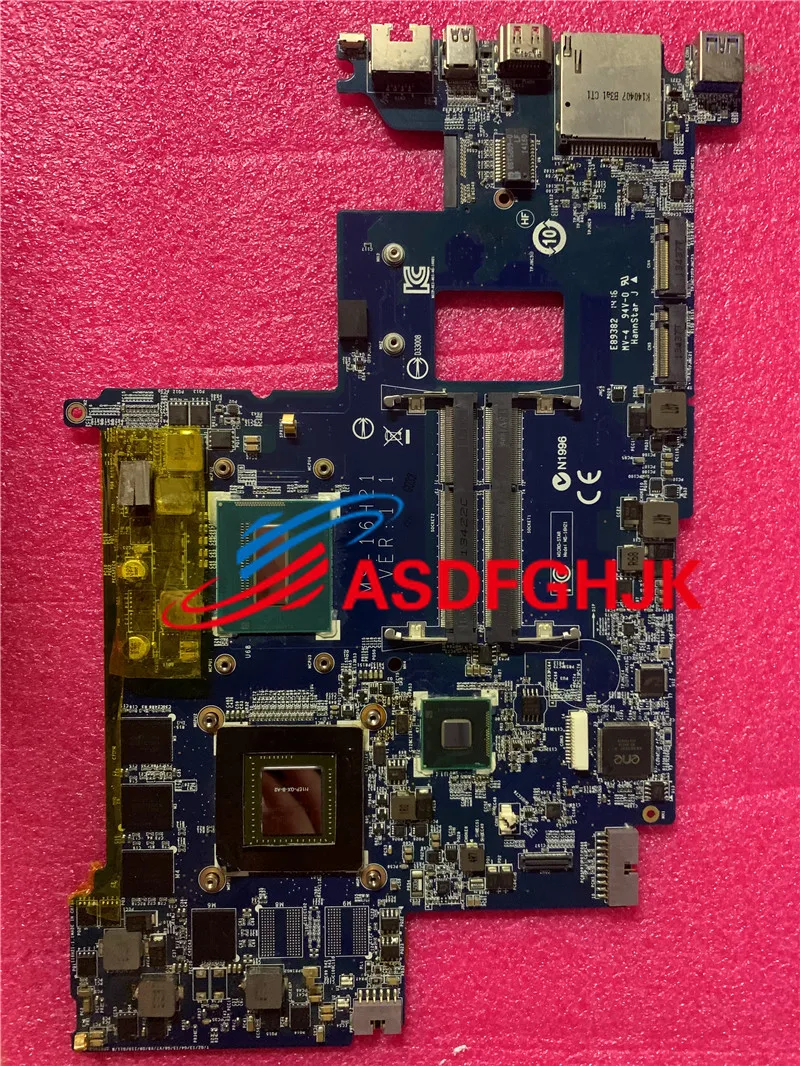 Placa de sistema de placa-mãe genuína para