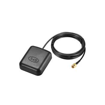 Uxcell 1 個gps北斗アクティブアンテナsma雄プラグ 34dB空中コネクタケーブル磁気ベース 3 メートルワイヤー