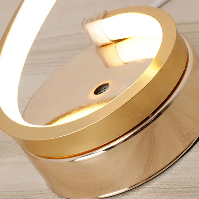Candeeiros de Mesa Decoração de Mesa Luzes de Leitura Mesa de Estudo Modernos Interior Quarto Iluminação 24w ue - Eua Plug Lâmpada Nórdico Led 5 Luminárias de mesa