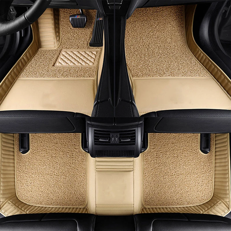 3D Автомобильные Коврики для Mercedes Benz Логотип Viano ABCEGSR V W204 W205 E W211 W212 W213 Sclass CLA GLC ML GLA GLE GL GLK автомобильный ковер