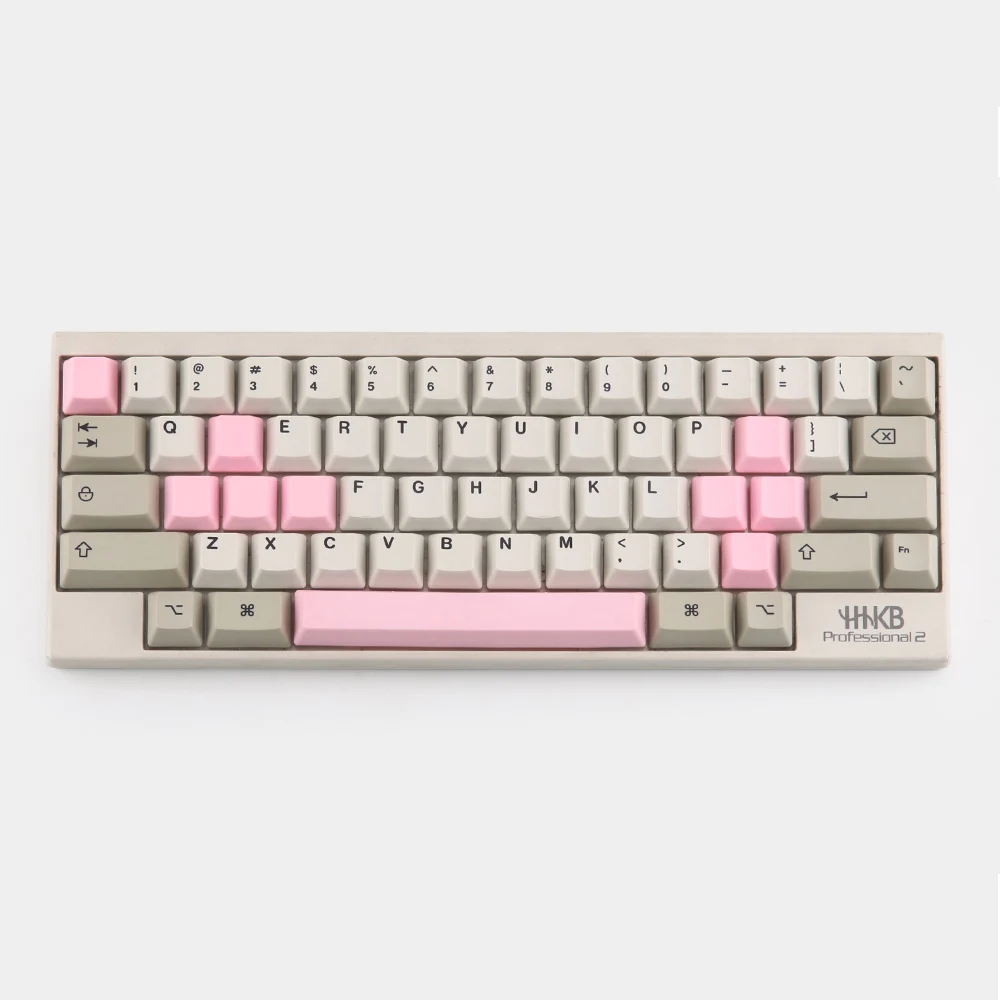 Без букв статическая емкостная клавиатура PBT Keycaps Color ful R1 R2 R3 R4 2 25 1 75 красный цвет