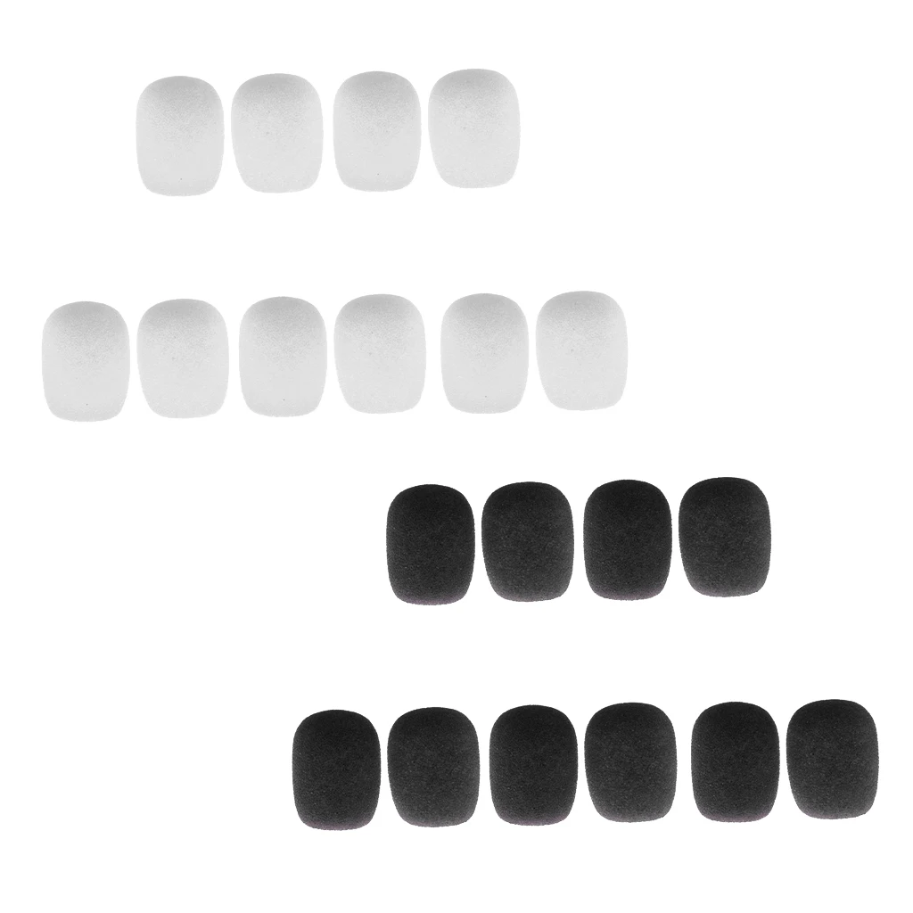 20pcs Microphone MIC Foam Covers Protector 28x22x8mm