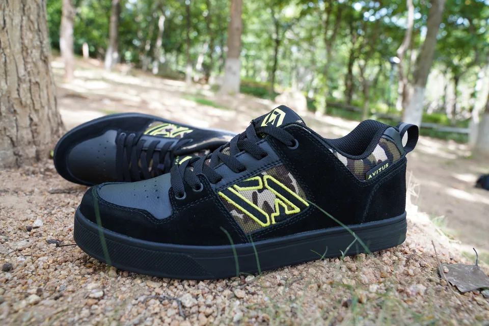 Avitus Chaussures de cyclisme pour pédales plates VTT
