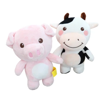 

Cute Rabbit Cartoon Pig Pig Q Meng Cow Korean version of animal doll frog plush toy cat gift