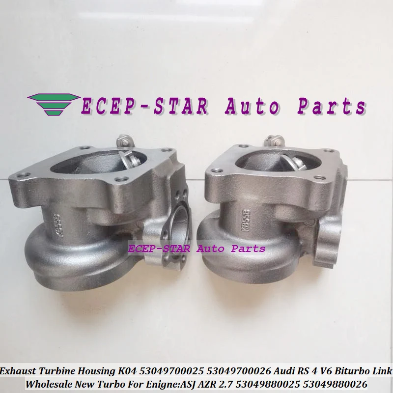 Exhaust Turbine Housing K04 53049700025 53049880026