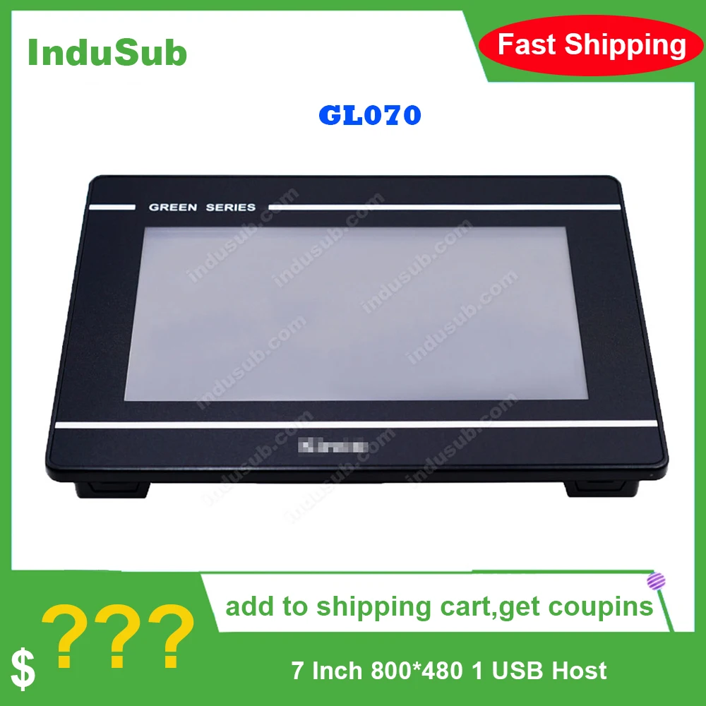 Главный сенсорный экран GL070 HMI 7-дюймовый 800x480 1 USB-хост обновление интерфейса