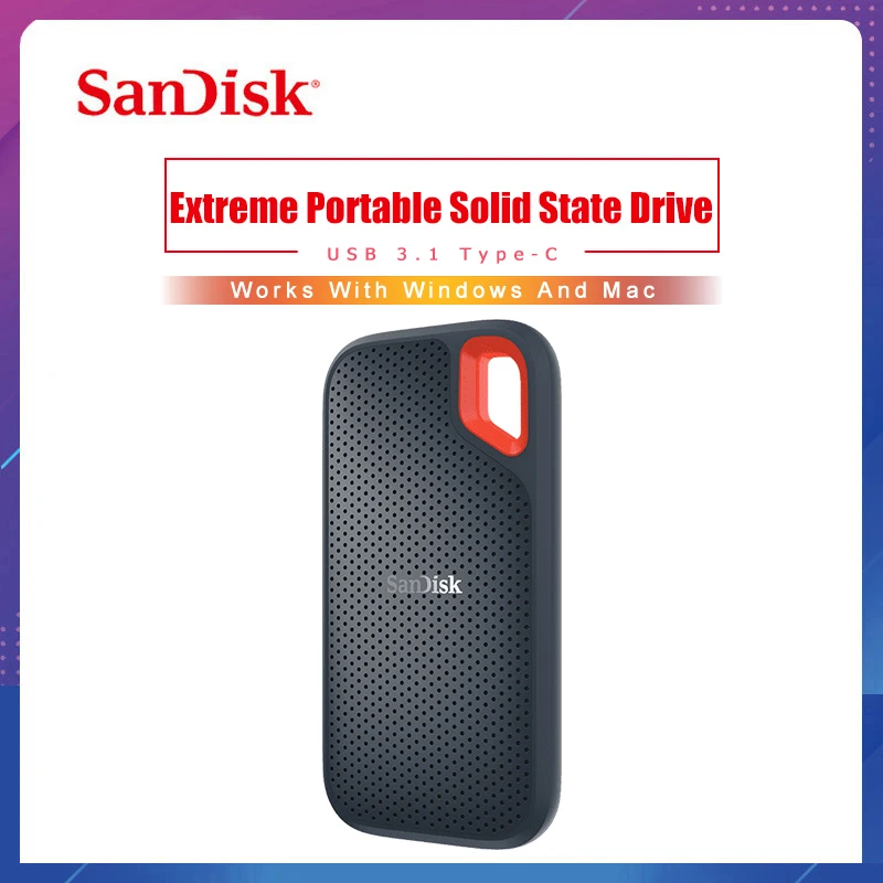 Sandisk Extreme Portable Ssd 1tb 500gb 550m External Hard Drive Ssd Usb 3.1  Hd Ssd Hard Drive 250gb Solid State Disk For Laptop - Portable Solid State  Drives - AliExpress