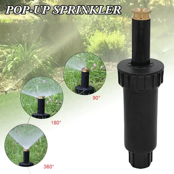 

Professionsl Pop-up Sprinkler 90°/180°/360° Pattern(optional) 20-30ft Spray Distance Lawn Irrigation Garden Watering Supplies
