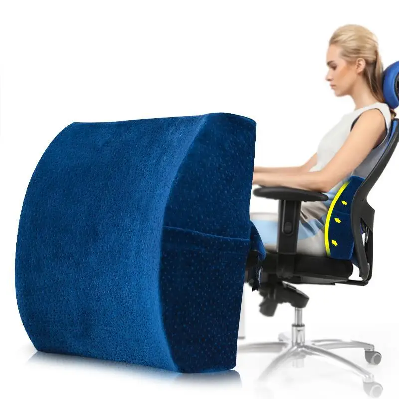 Lumbar Cushion Orthopedics Back Pillow Car Seat Office Chair Back