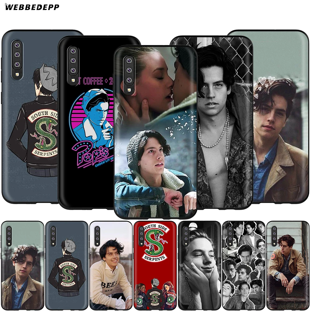 

Webbedepp Cole Sprouse Case for Samsung Galaxy A3 A5 A6 Plus A7 A8 A9 J6 M20 A10S A20S A30S A40S A50S