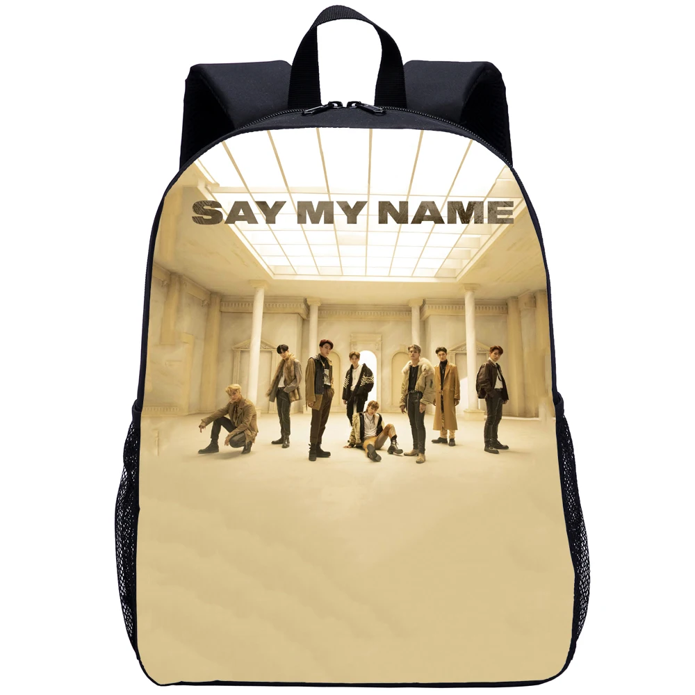 Korea Kpop ATEEZ Girls School Bag Backpack For Kids Student Book New Fashion Teenager Children Fans Gift | Багаж и сумки