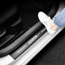 Autocollants de protection de pédale pour porte de voiture, pour Chevrolet Cruze Aveo Lacetti Captiva Chery Tiggo Niva Spark Explorer 