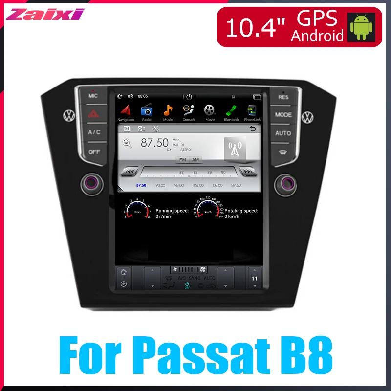 TBBCTEE Android Car Multimedia GPS For Volkswagen VW Passat B8 2017~2019 Radio vertical screen tesla Video USB DAB+ | Автомобили и