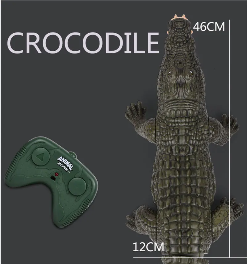39*11,7*27,5 см реальной жизни дистанционного Управление крокодил электрическое животное со звуком светильник эффект детская трюк прикол сувенир игрушка