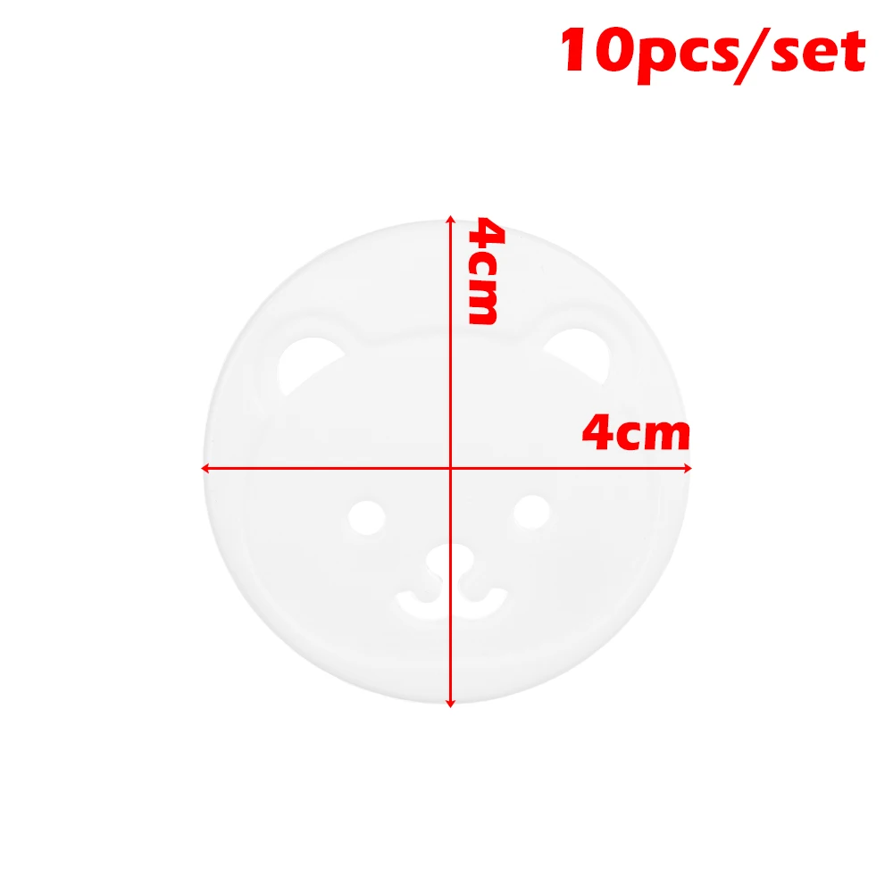10 шт. 2 розетки с отверстиями крышки вилки детские электрические розетки розетка Европейский стандарт дети электрические защитные розетки - Цвет: 4