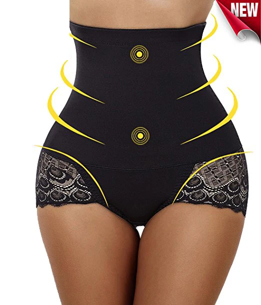 

LIGELace Butt Lifter Shaper Short Plus Size 3XL Women Butt Lift Waist Trainer Tummy Control butt and hip enhancement pads