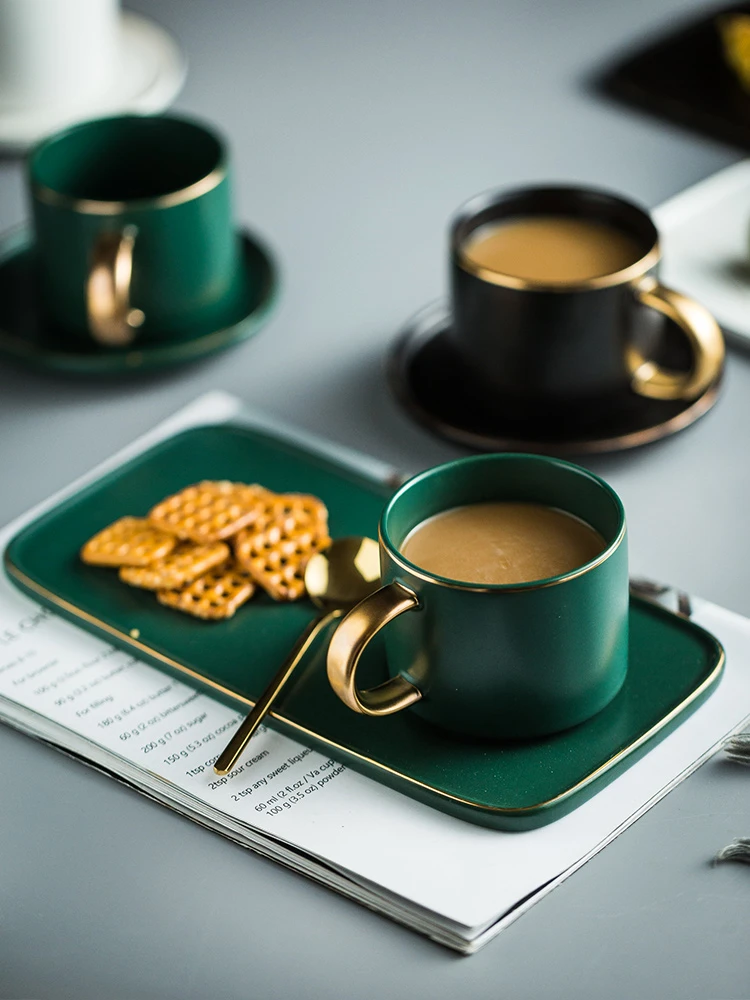 セラミックコーヒーカップセット ソーサー スプーン 紅茶 ミルク デザートプレート 衣装 クリエイティブでかわいいコーヒーカップ マグカップ Aliexpress セラミックコーヒーカップセット ソーサー スプーン 紅茶 ミルク デザートプレート 衣装 クリエイティブでかわいいコーヒーカップ マグカップ Aliexpress