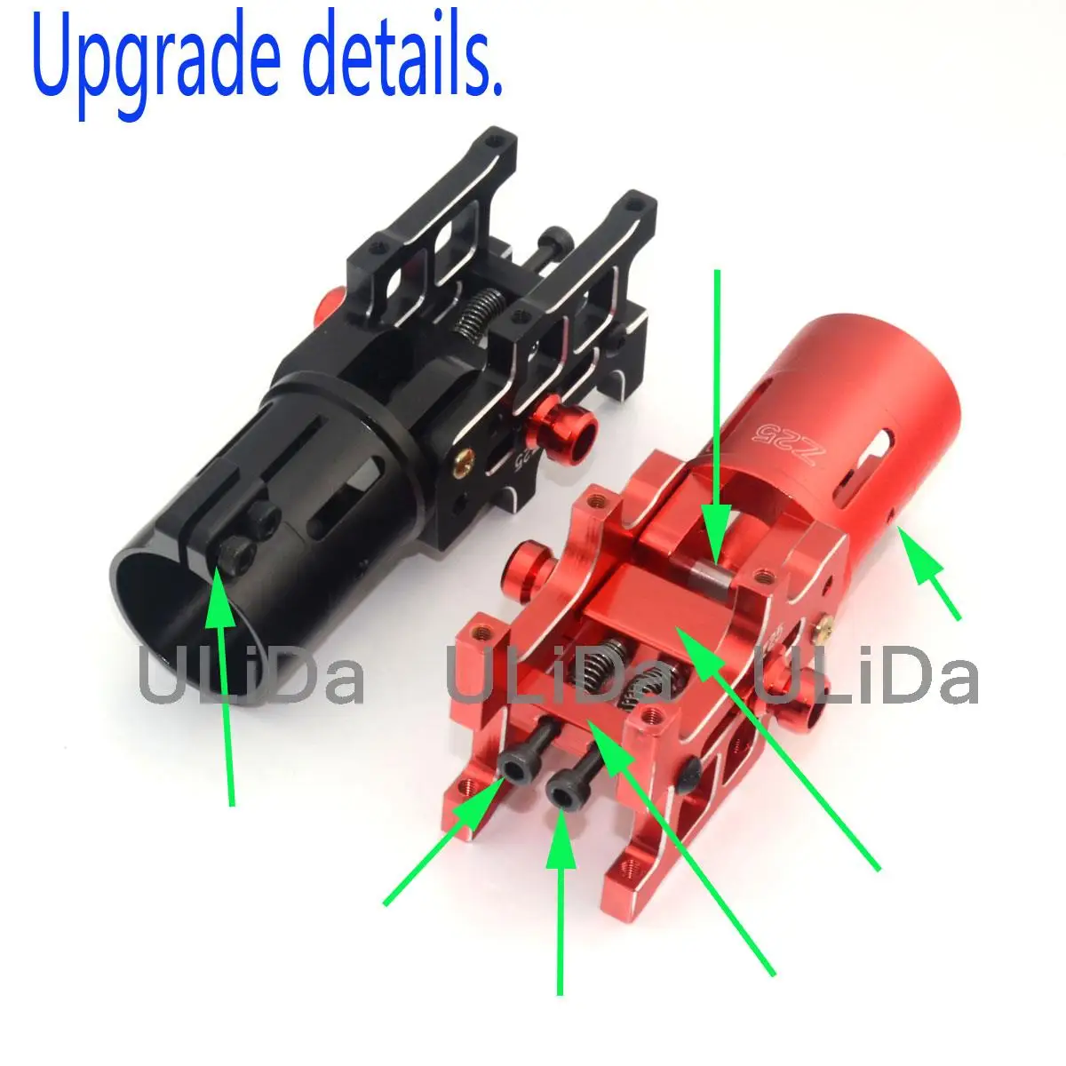 V4 D25 CNC алюминиевые складные шарнирные фитинги с двойным винтовым замком и