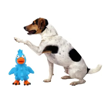 

Dog Molar Toy Latex Mini Cute Chick Chew Vocal Toy Animal Appearance Pet Toy