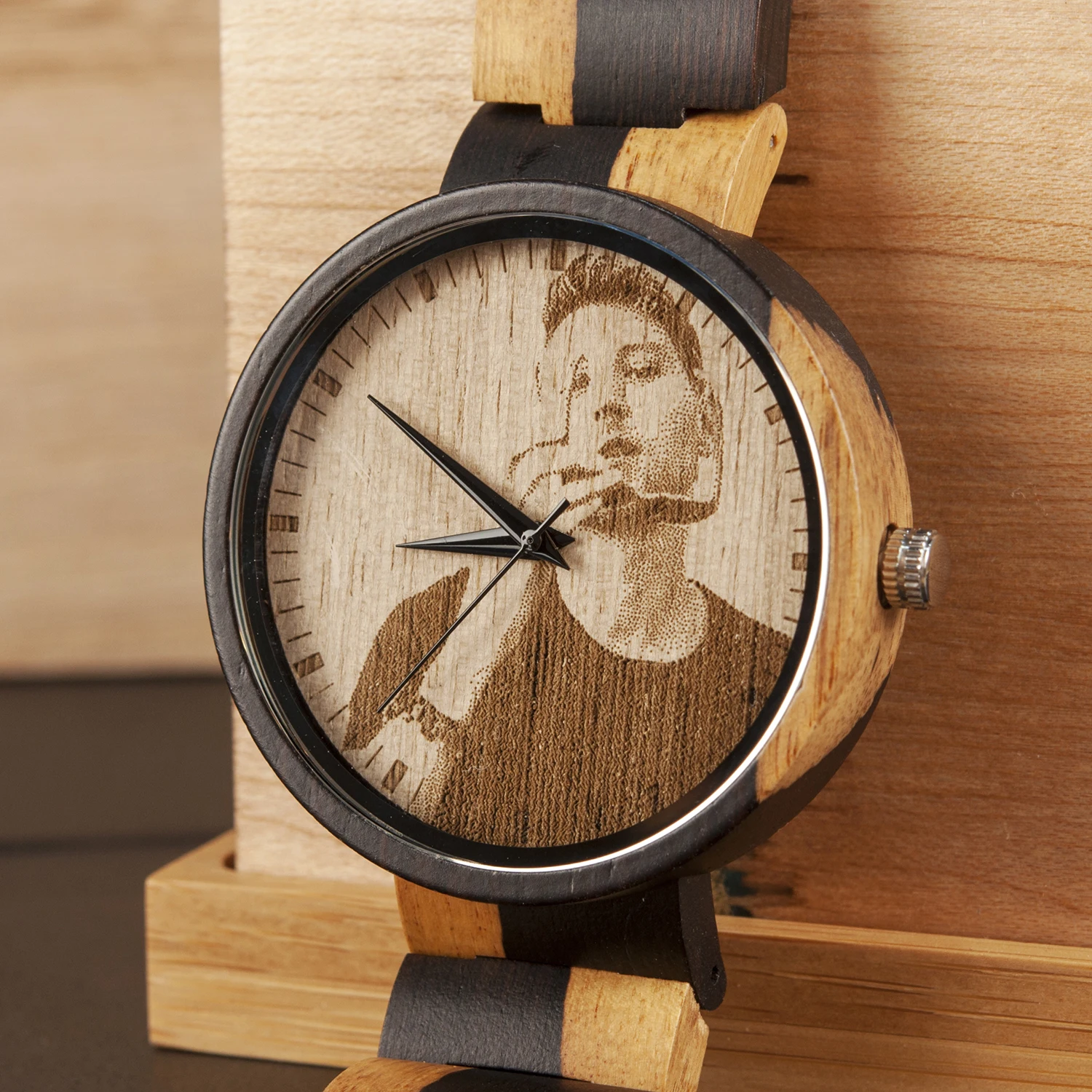 BOBO BIRD персонализированные часы индивидуальные фото деревянные наручные часы Рождественский подарок на день рождения Юбилей подарок reloj hombre