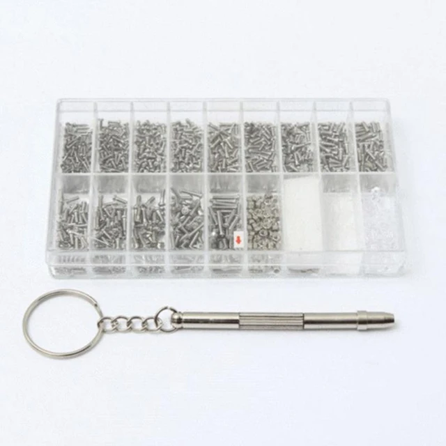 150x Watch Tiny Screws Nuts Stainless Steel Watch Repair