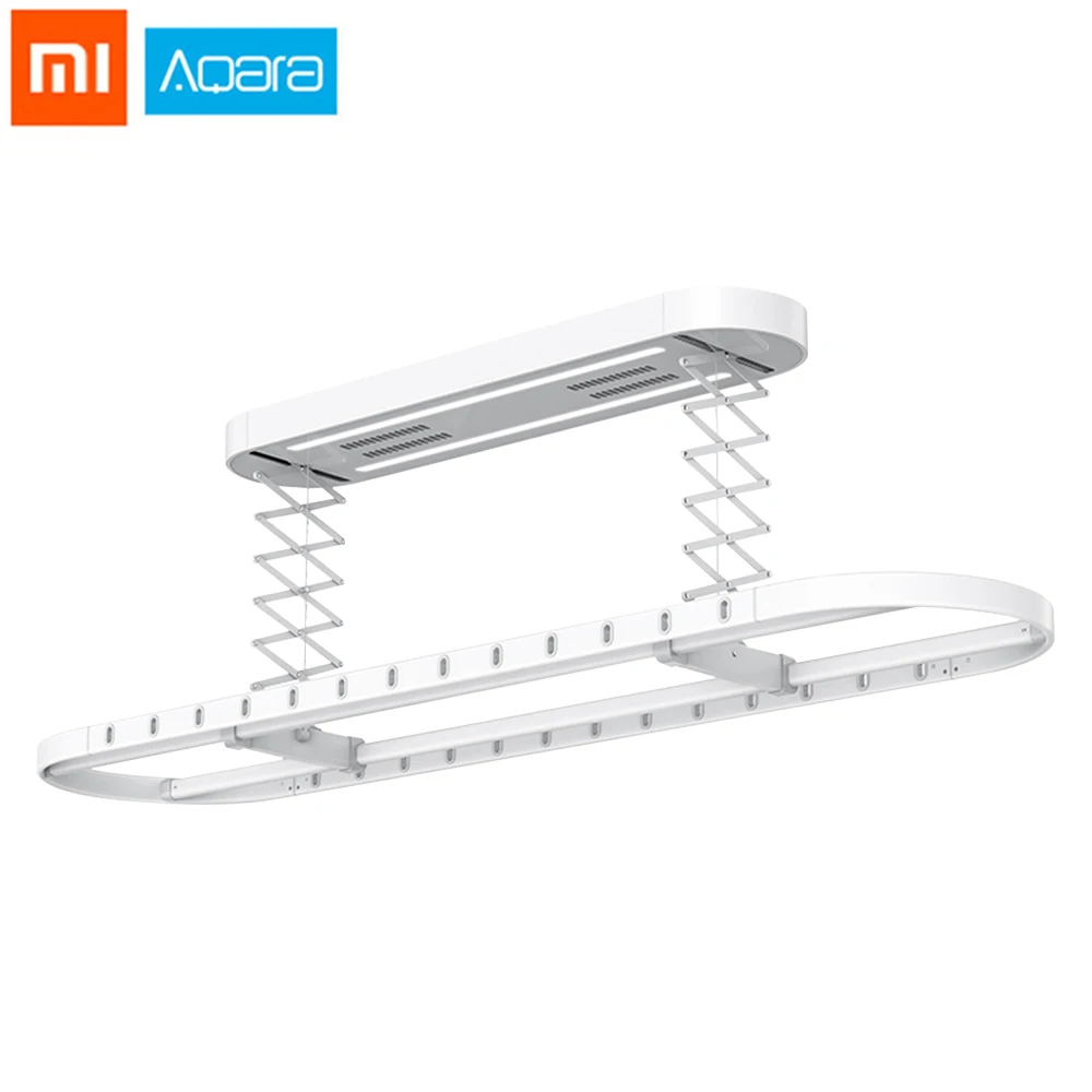 

Original Aqara Smart Drying Rack Multifunction 35kg Remote control Bearing Aluminum Alloy Support Mihome App Remote Control
