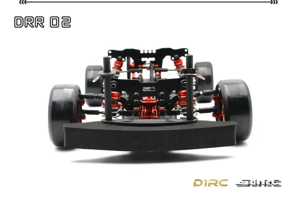 DRR02 1/10 2WD большой угол поворота POSTPOSITION пост привод дрейф автомобиль