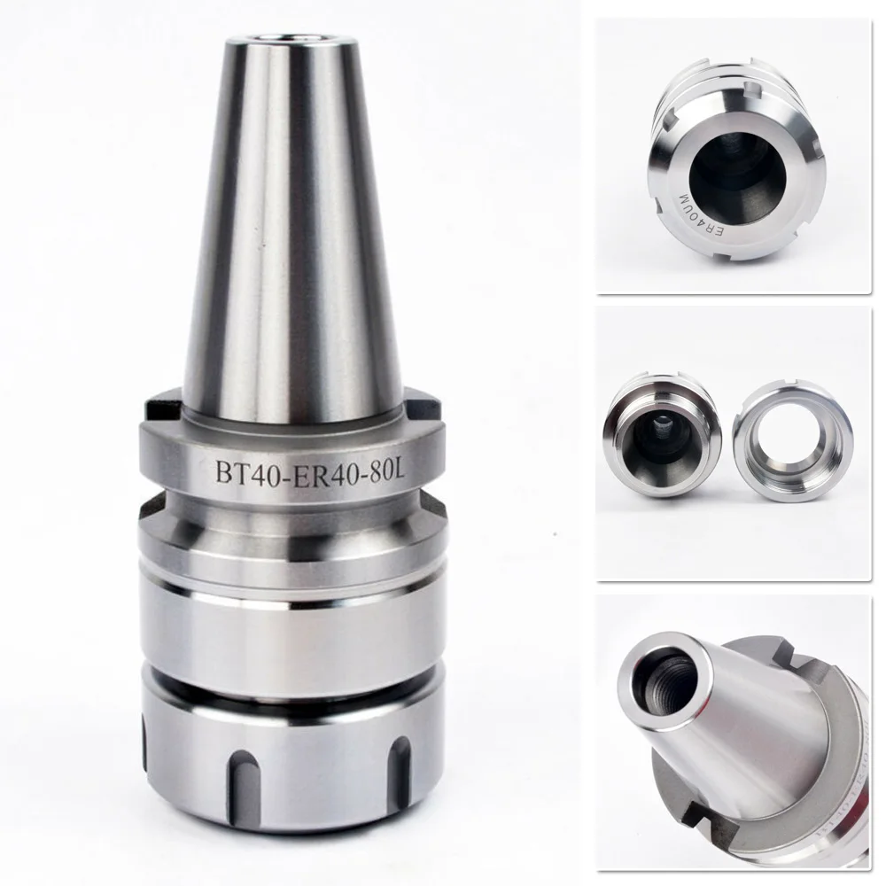 

BT40 ER40 3 Inches/80MM For ER-40 Collet Chuck Tool Holder Milling Toolholder