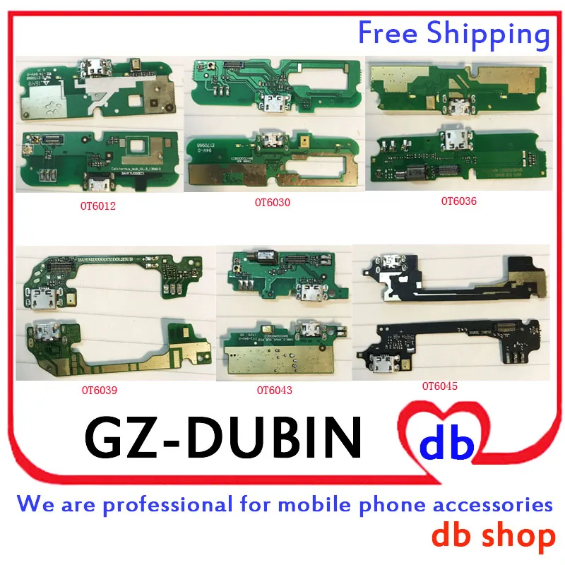 Для Alcatel OT 6012 6030 6036 6039 6043 6045 микрофон USB зарядное устройство Соединительная плата док-станция порт гибкий кабель