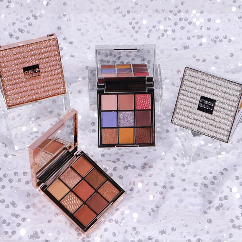 

makeup Matte Eyeshadow Palette Gorgeous Noble 9 Colors Shimmer Glitter Eye Waterproof Pigmented Nude Powder Eyeshadow beauty