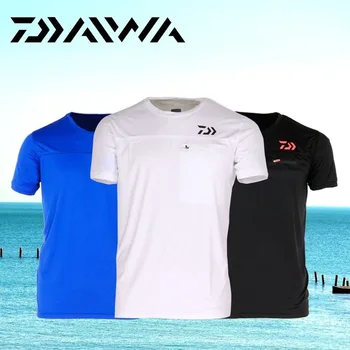 

DAIWA Fishing Clothing Short Sleeve Fishing Clothes Short Sleeve Quick-Drying Breathable Anti-UV Sun Protection Fishing T Shirt