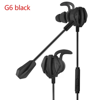 

Phone Gaming Headphones Earphones Dynamic Noise Earphone Reduction In-Ear Wired Earphone Gaming Headsets With Dual Mic Earphones