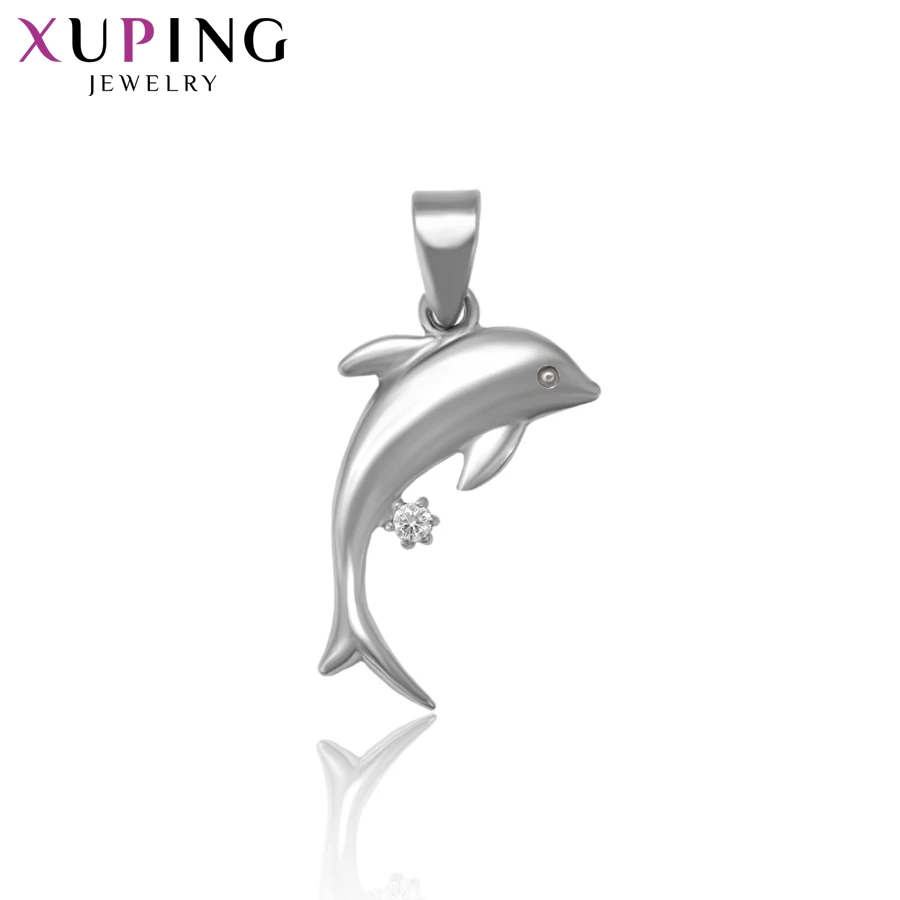 

Xuping Trendy Dolphin Shape Pendant New Design Colorful For Women Jewelry Stainless Steel Jewelry for Women Gifts S215.5-35303