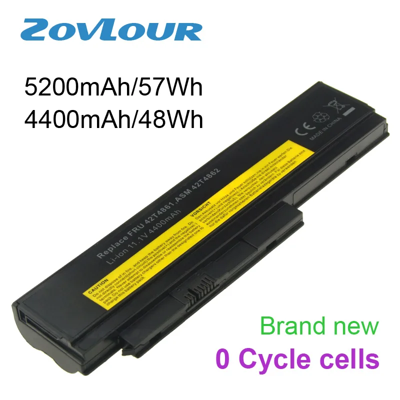 Zovlour Аккумулятор для ноутбука ThinkPad X220 X230 X220i X220s X230i 0A36306 0A36281 42T4865 42T4866 42T4867 42T4875 42T4876