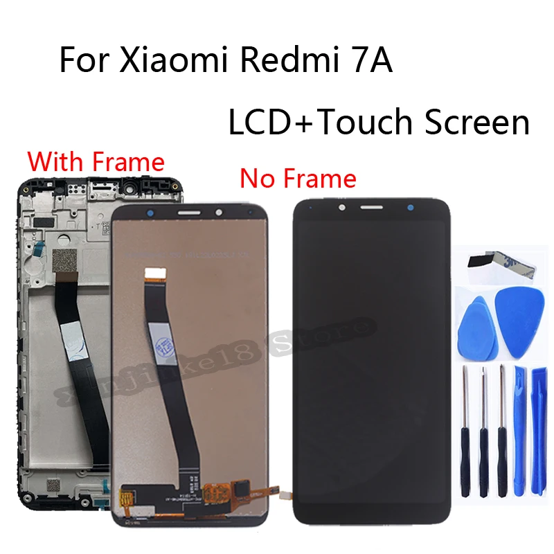 

5.45" AAA high quality For Xiaomi Redmi 7A LCD Display Touch Screen Digitizer Assembly replacement For Redmi 7a glass Repair kit
