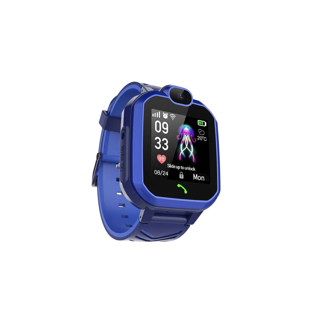 DS69 Children Smart Watch Blueteeth SIM Card SmartWatch Kid With GPS IP67 Waterproof SOS hands-free intercom Smart watch  20J22