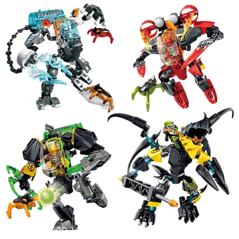 

New Star Warrior Soldiers EVO Model Building Kits Compatible Hero Factory 6.0 Daniel Rocka Blocks Building Gifts Toys